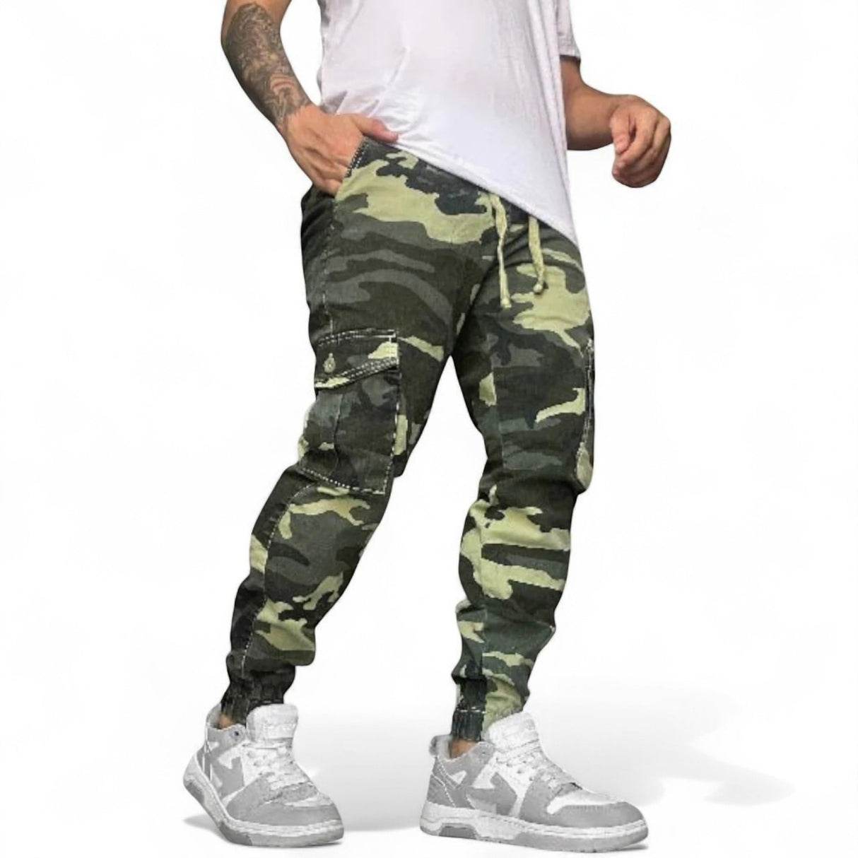 Jogger militar hombre