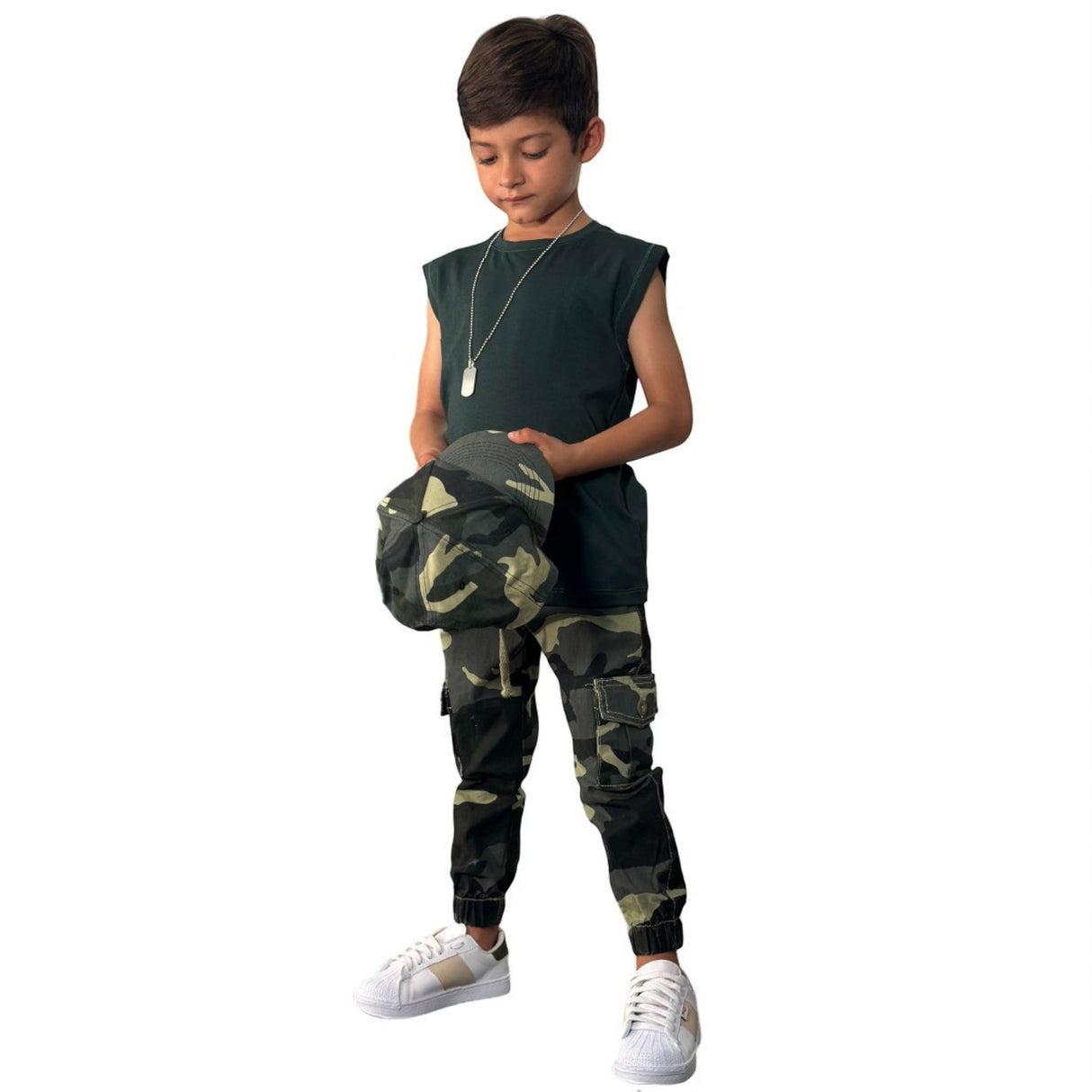 Jogger militar niño