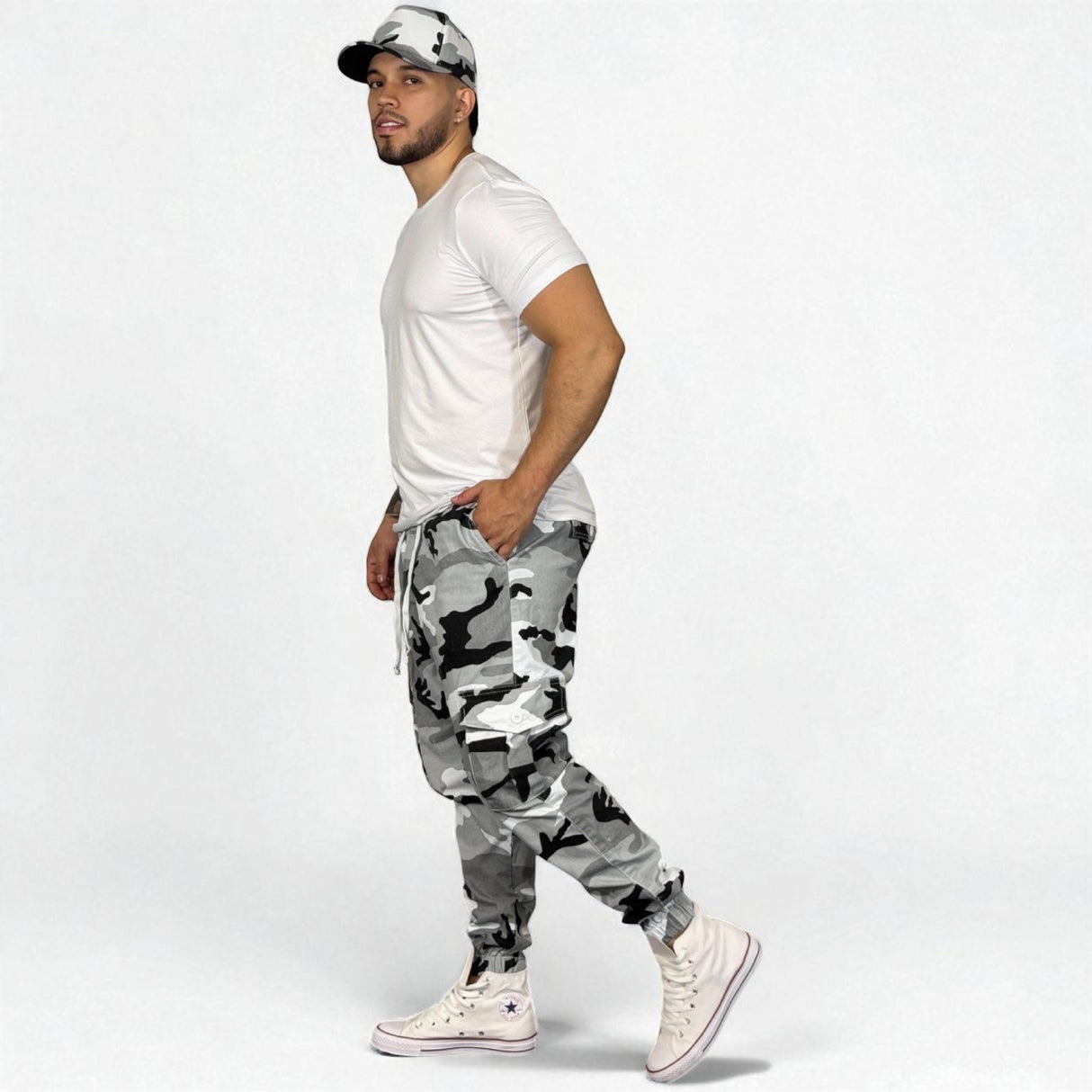 Jogger militar hombre