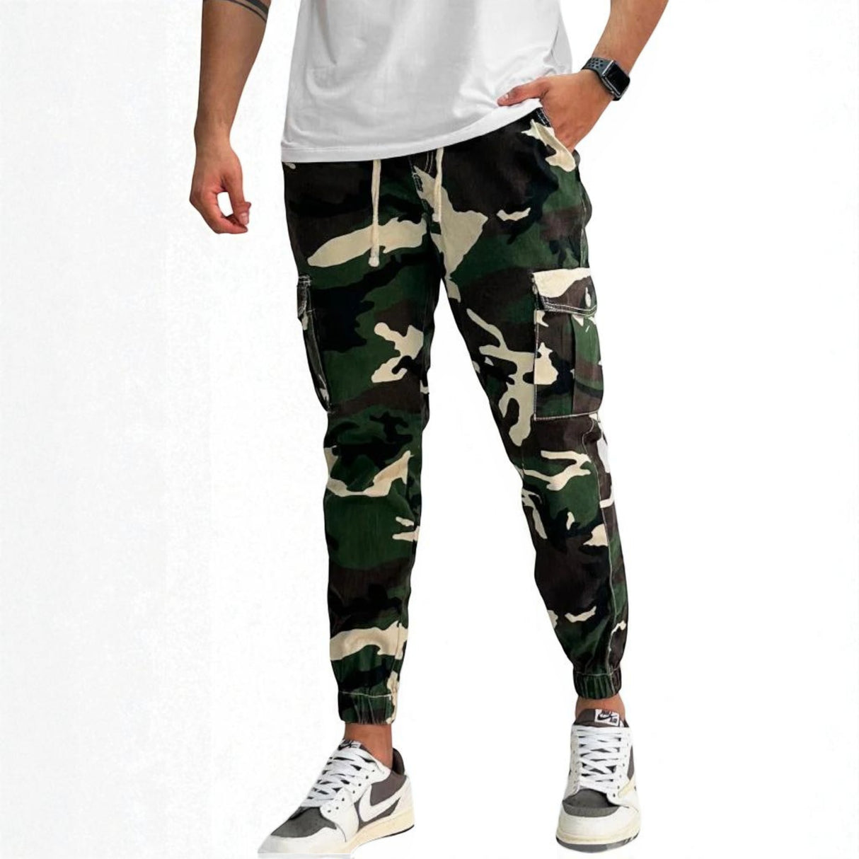 Jogger militar hombre