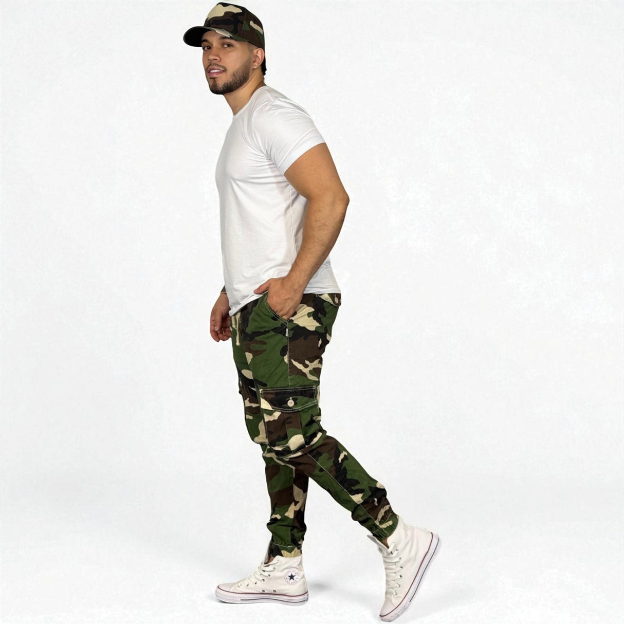 Jogger militar hombre