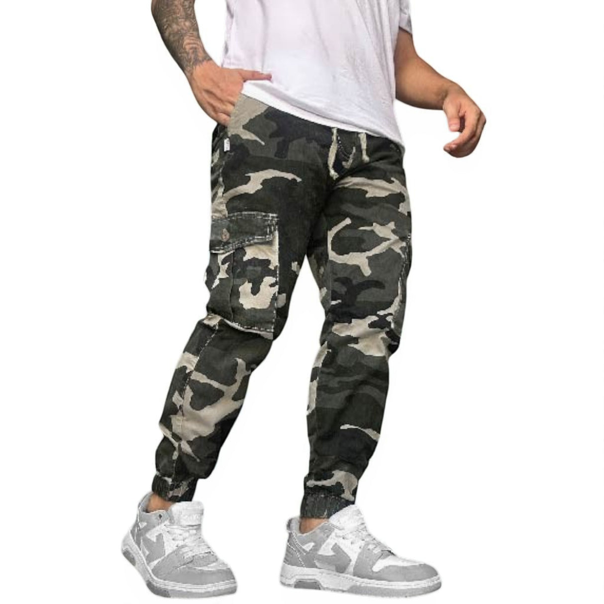 Jogger militar hombre