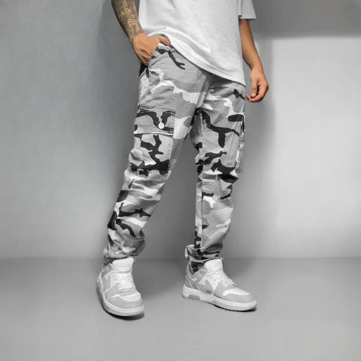 Pantalon alcala militar hombre