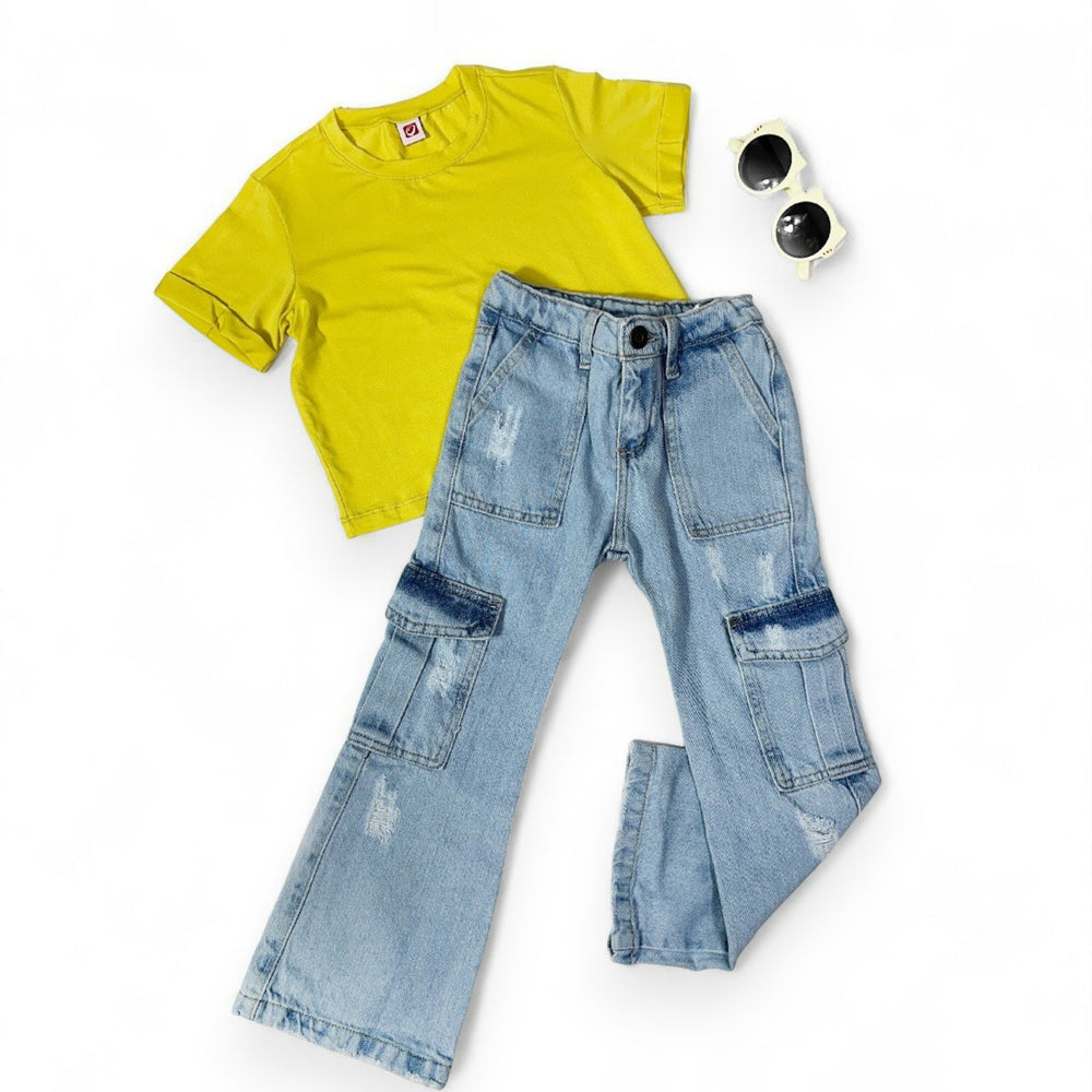 Pantalon arandano niña