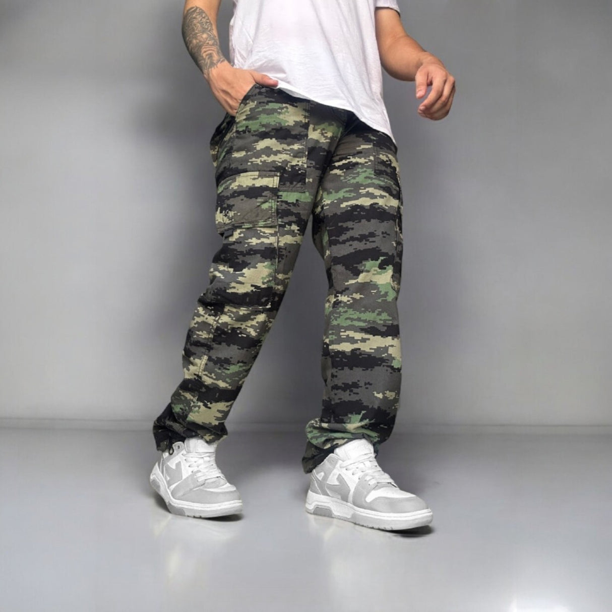 Pantalon cairo militar hombre