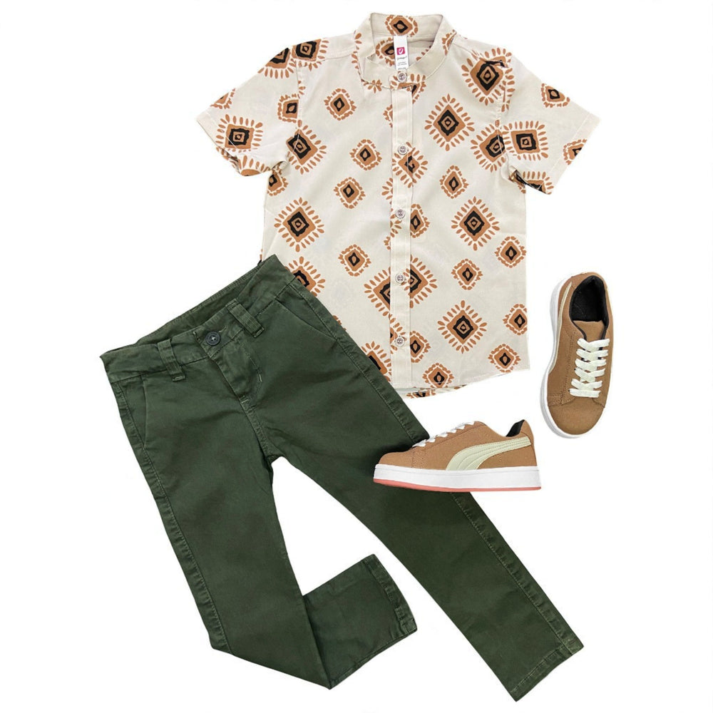 Pantalon drill niño