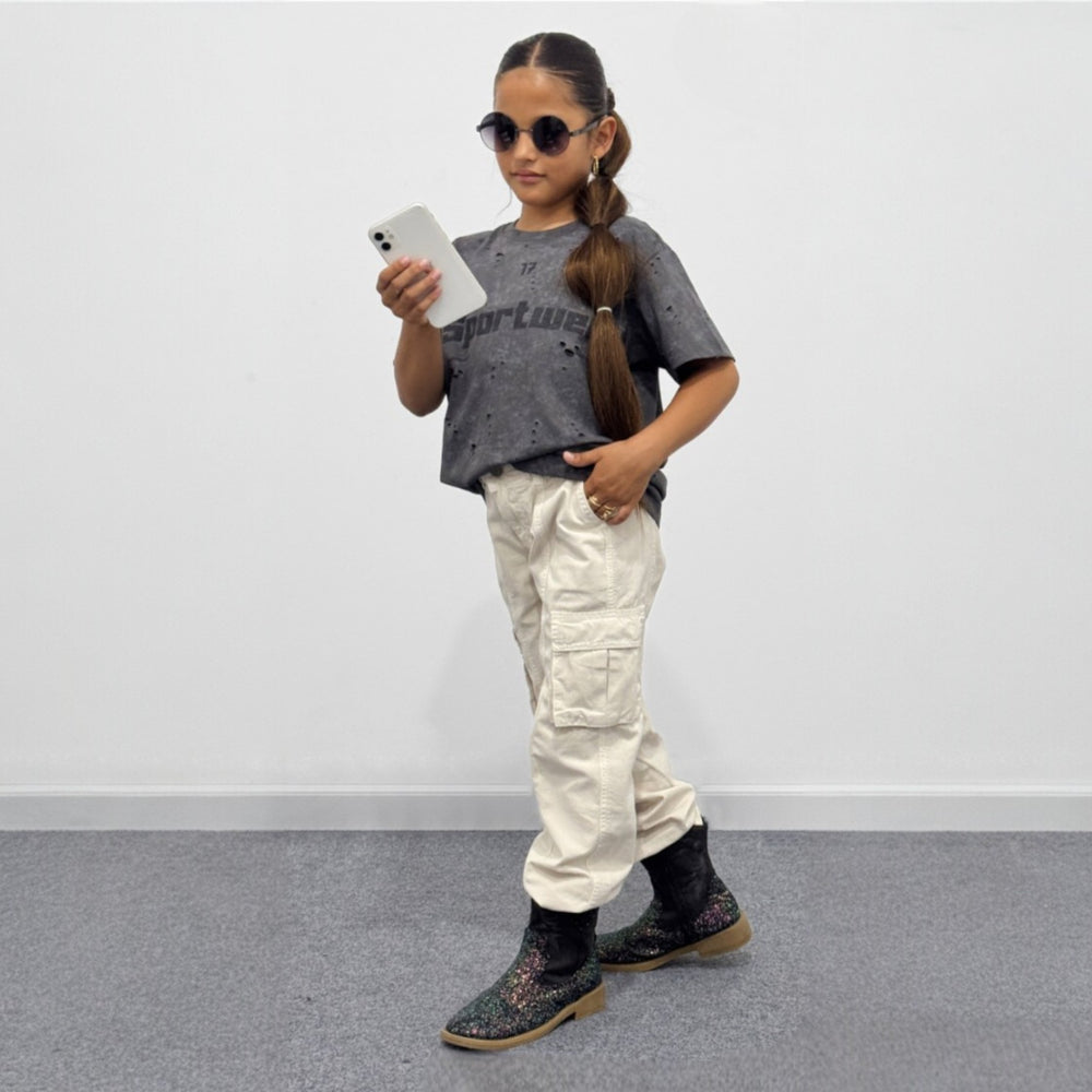 Pantalón litchi niña