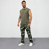 Jogger cargo militar hombre