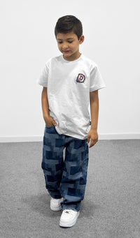 Jeans cuadrilu niño