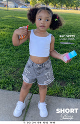 outfit niña glory gris c