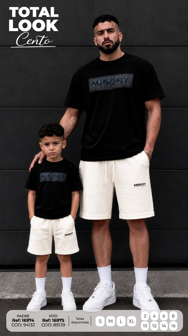 total look cento padre e hijo