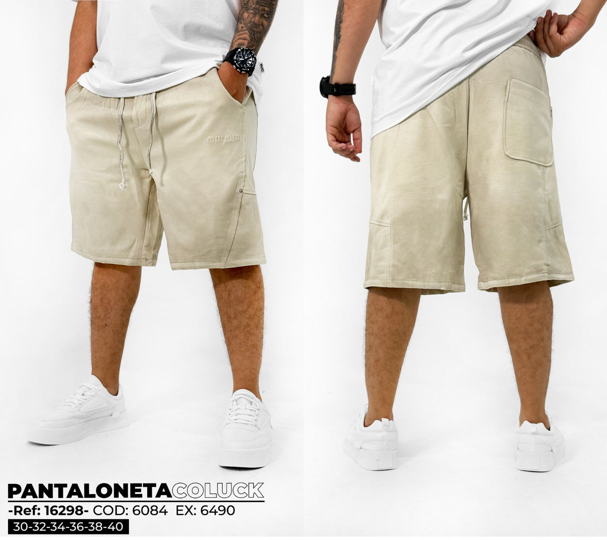 pantaloneta coluck hombre