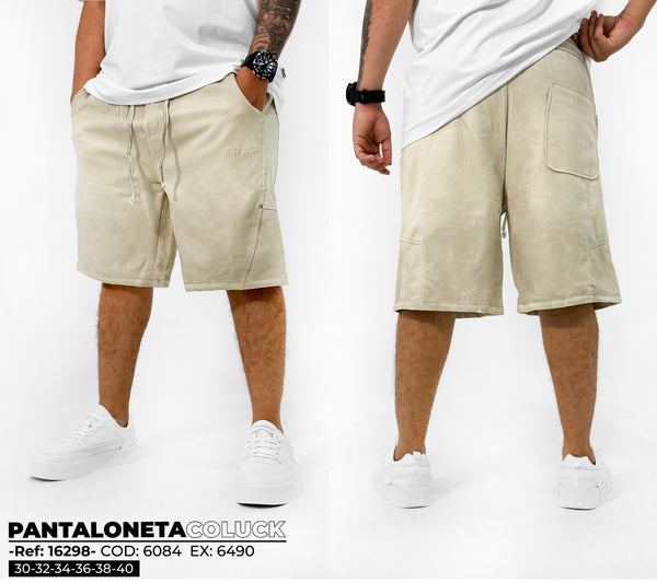 pantaloneta coluck hombre