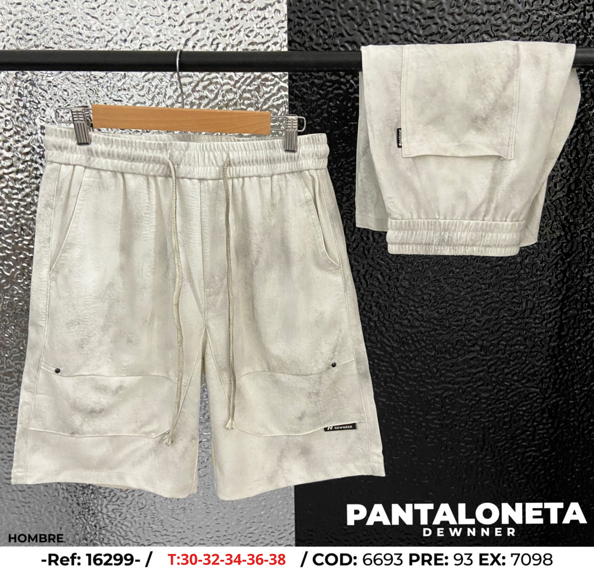 pantaloneta dewnner hombre