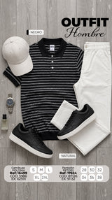 outfit polonia negro hombre