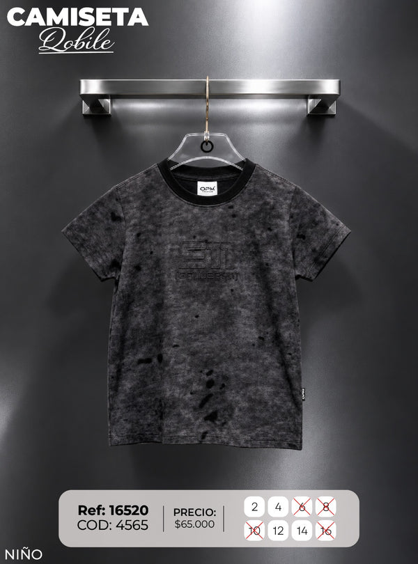 camiseta qobile 1 niño