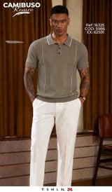 camibuso romeo gris o hombre