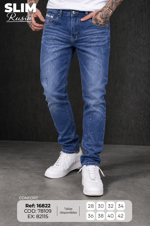jean slim rusia hombre
