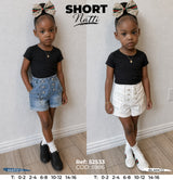 short natti collage niña