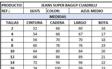 Jeans cuadrilu niño