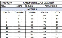 Jeans cuadrilu niño