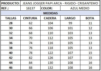 jeans papi arca hombre