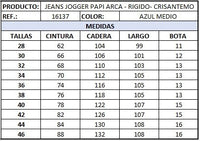 jeans papi arca hombre