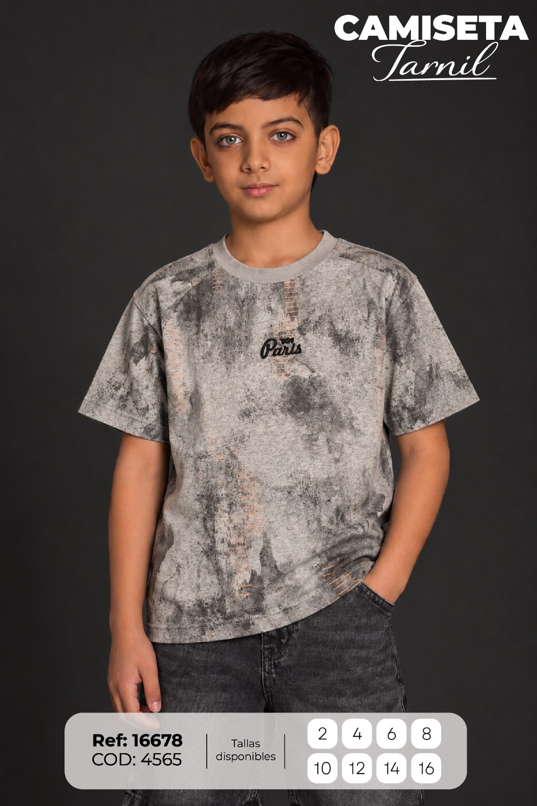camiseta tarnil niño