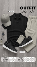 Outfit tigo negro hombre