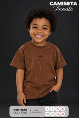 camiseta tinante niño