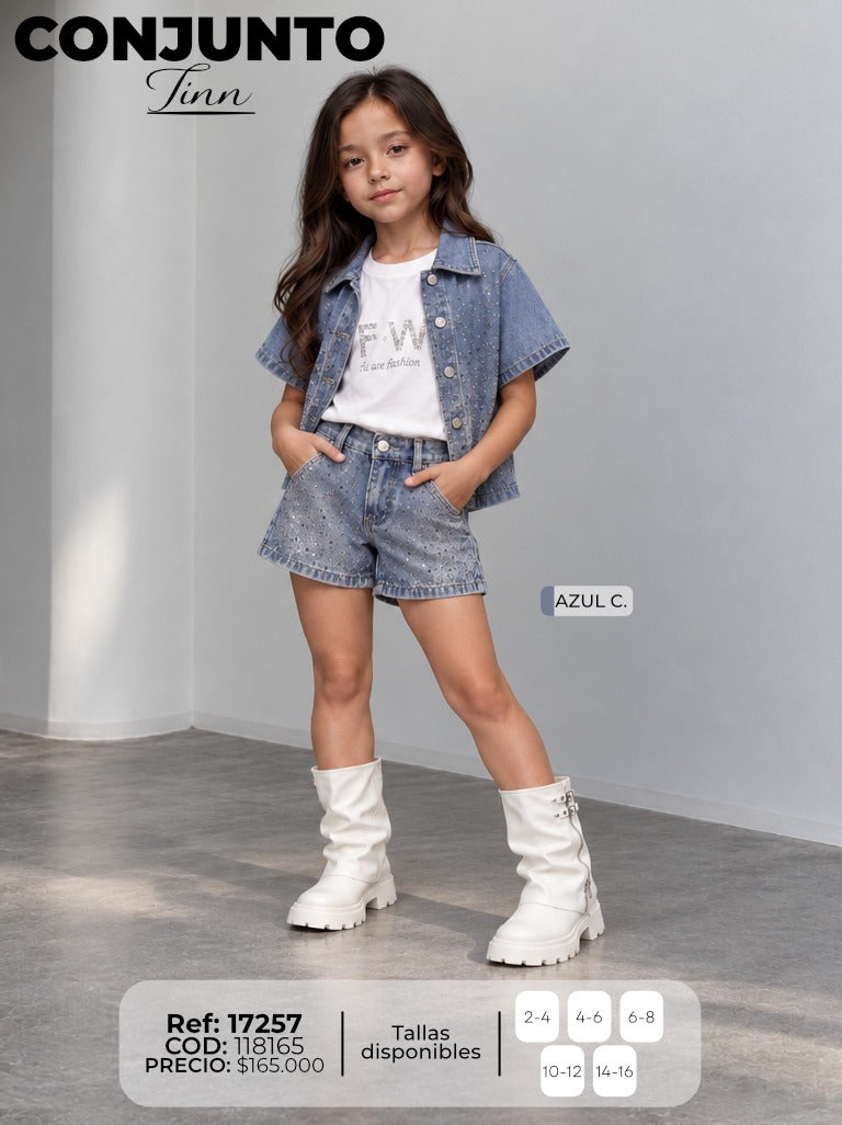 conjunto tinn niña