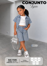 conjunto topia niña