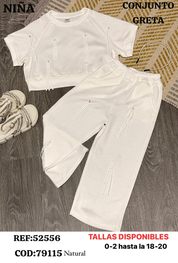 total look greta niña