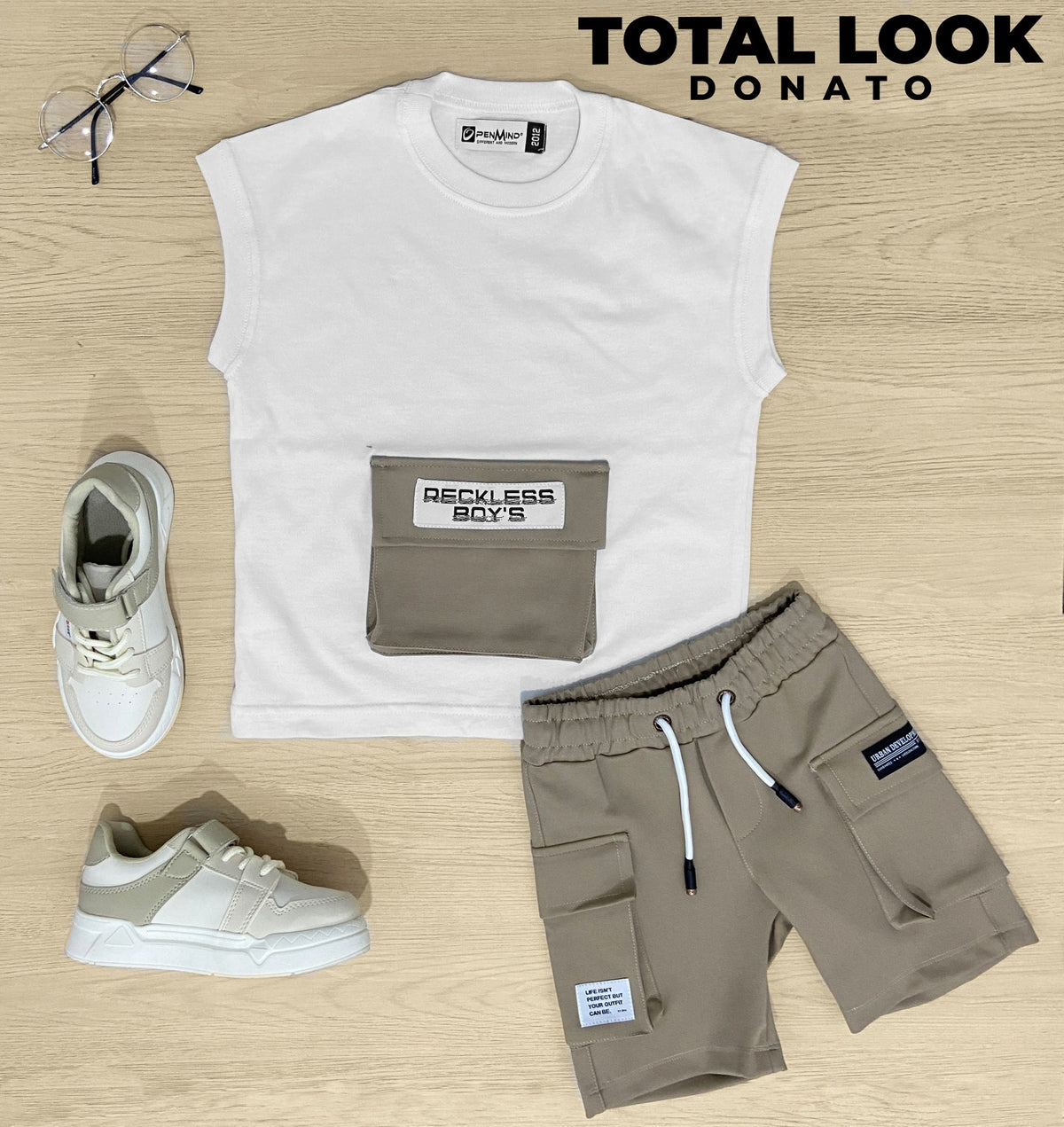 Total look donato niño