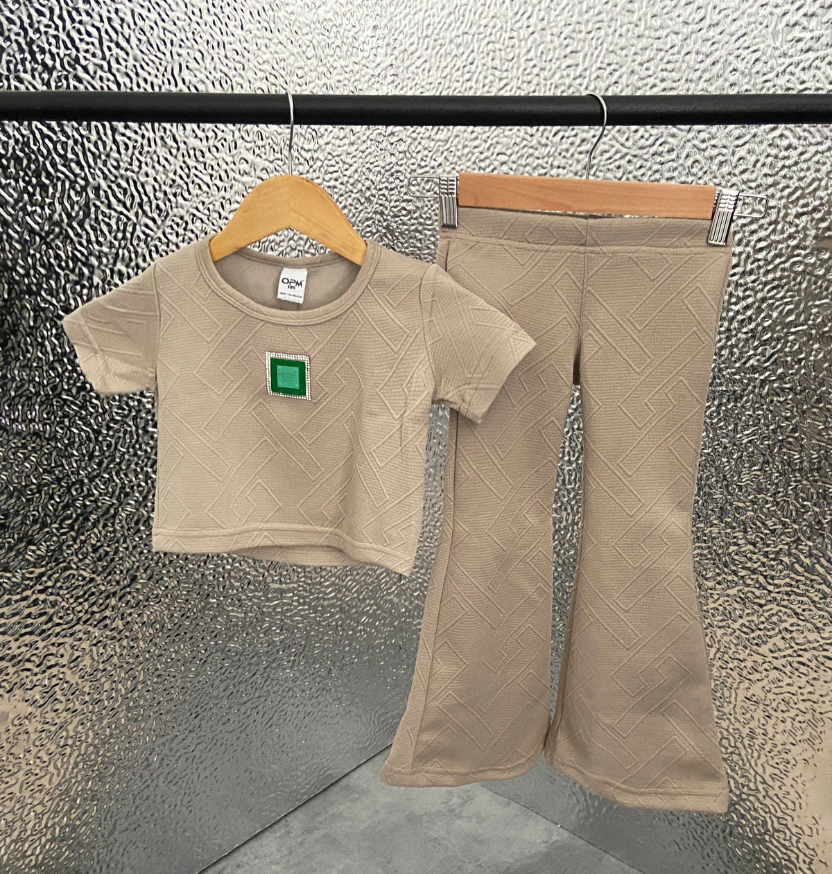 Total look twin (conjunto) niña