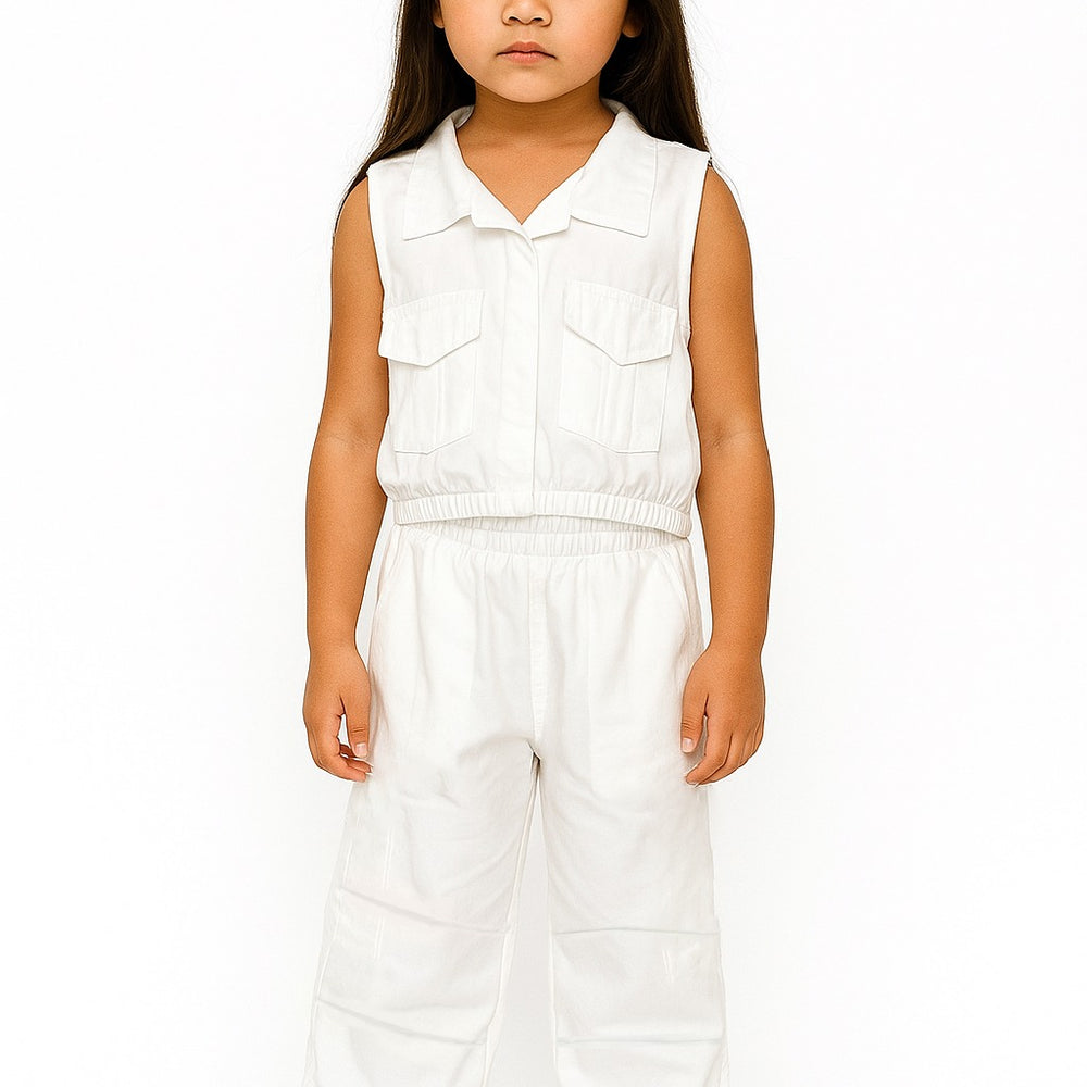 Total look ross (conjunto) niña