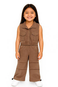 Total look ross (conjunto) niña