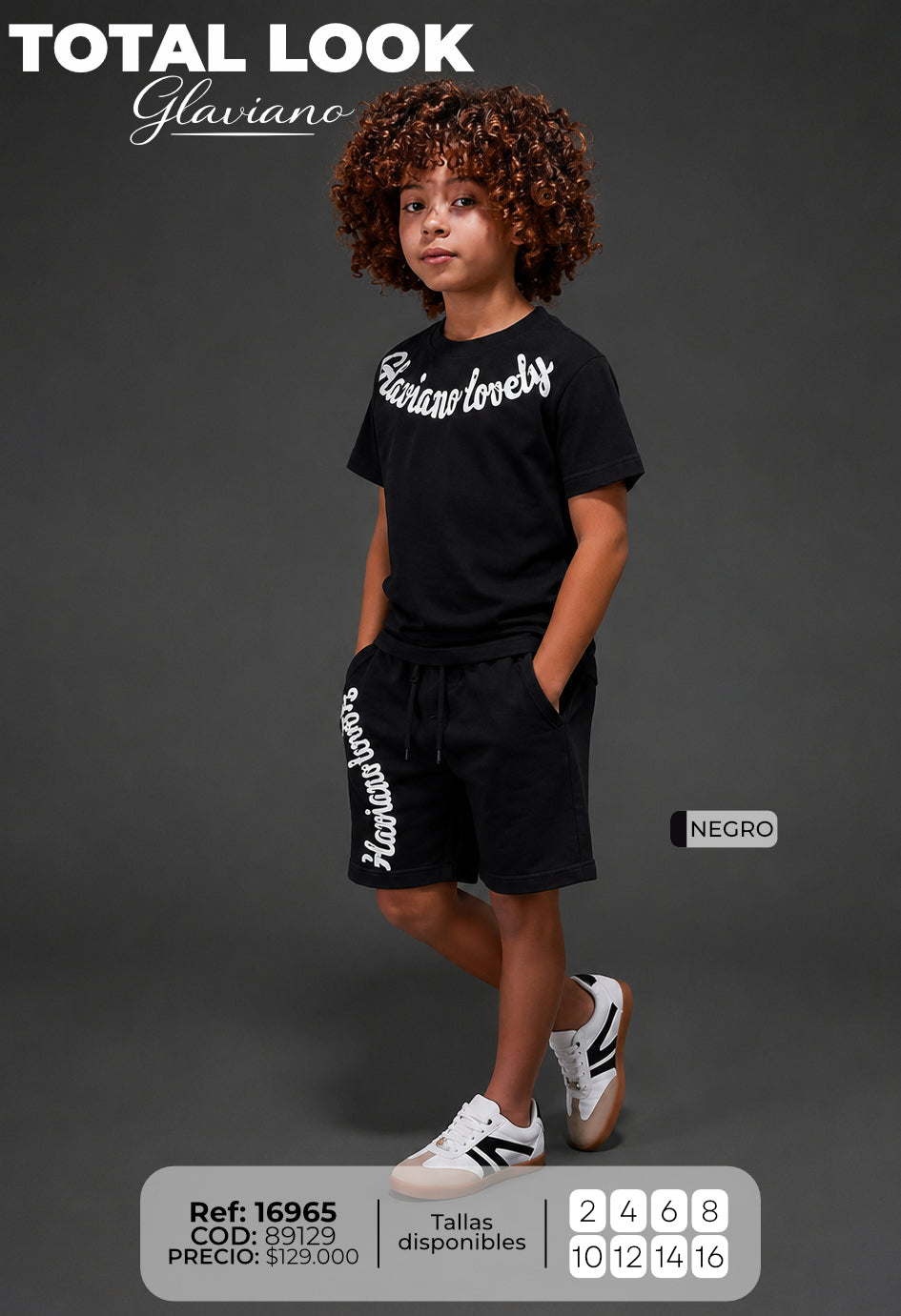 total look glaviano niño