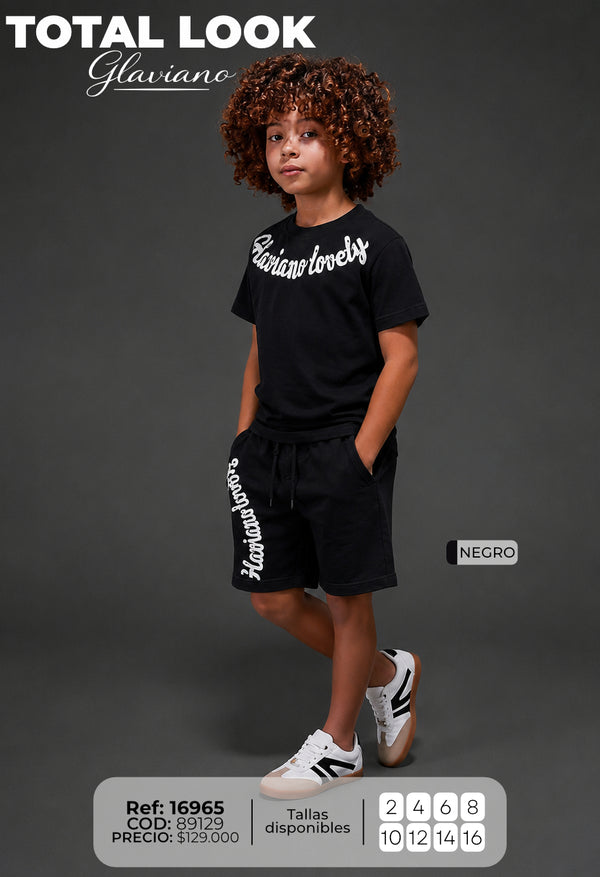 total look glaviano niño