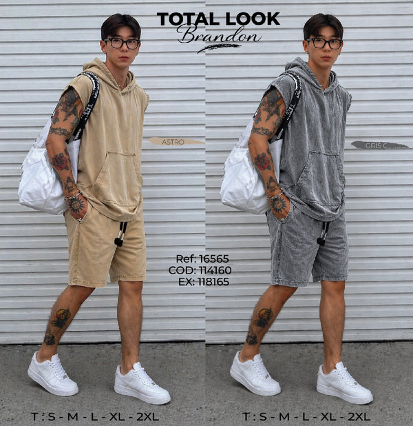 total look brandon collage hombre