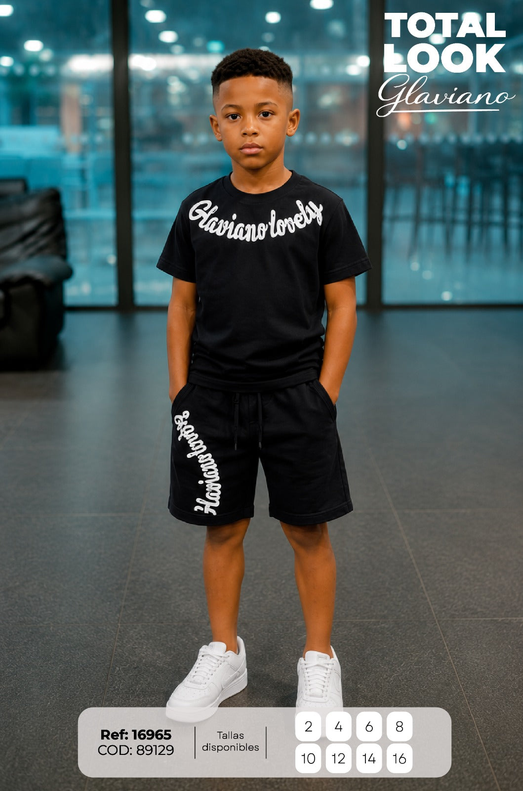 total look glaviano niño
