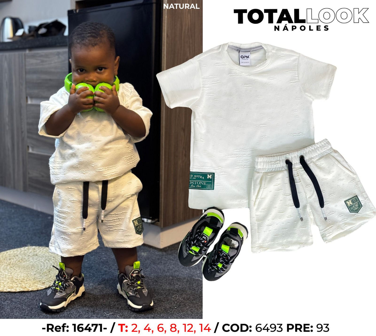 total look napoles natural2 niño