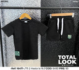 total look napoles negro niño