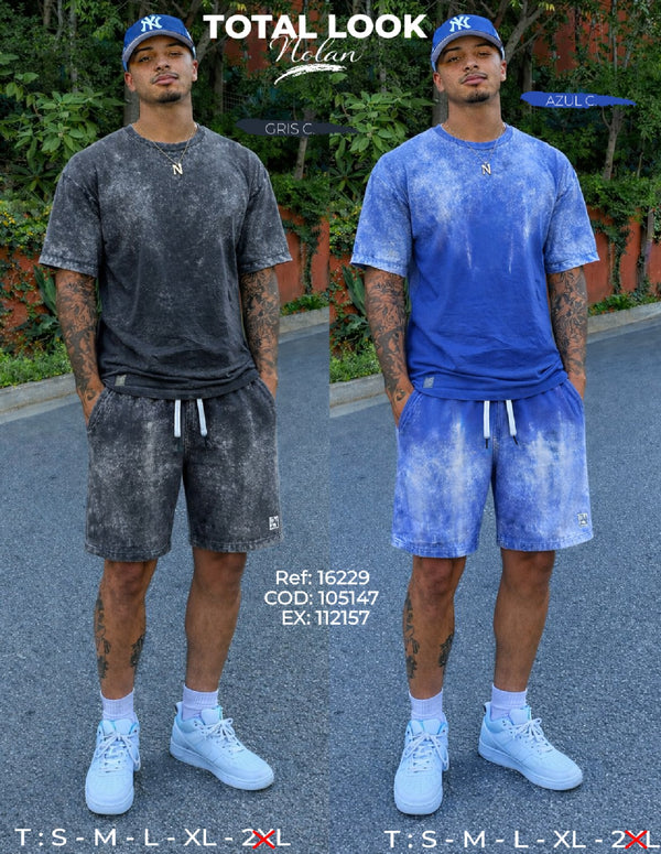 total look nolan collage hombre