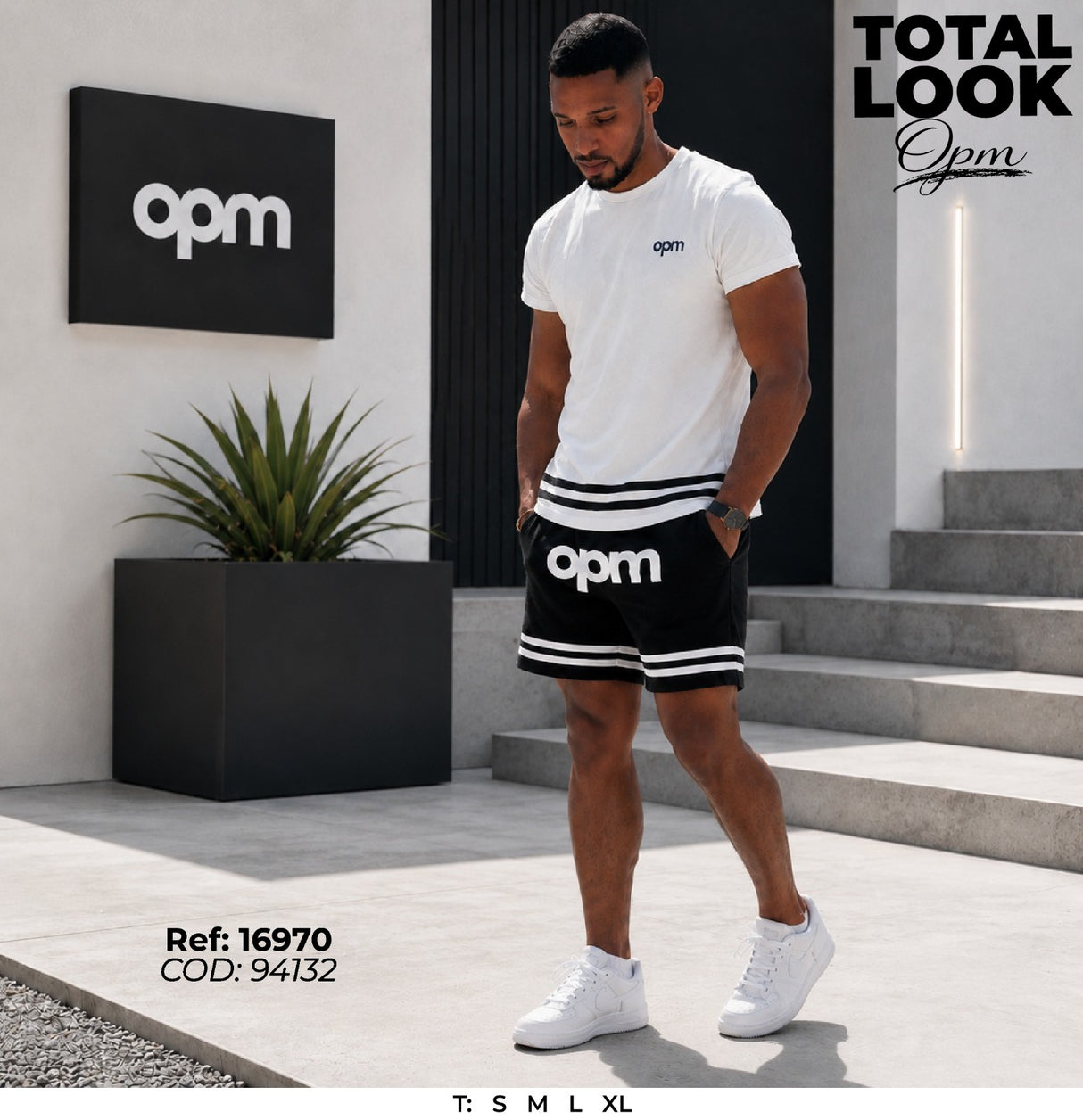 total look opm hombre