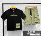 total look romi verde oliva niño