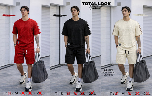 total look stefano collage hombre