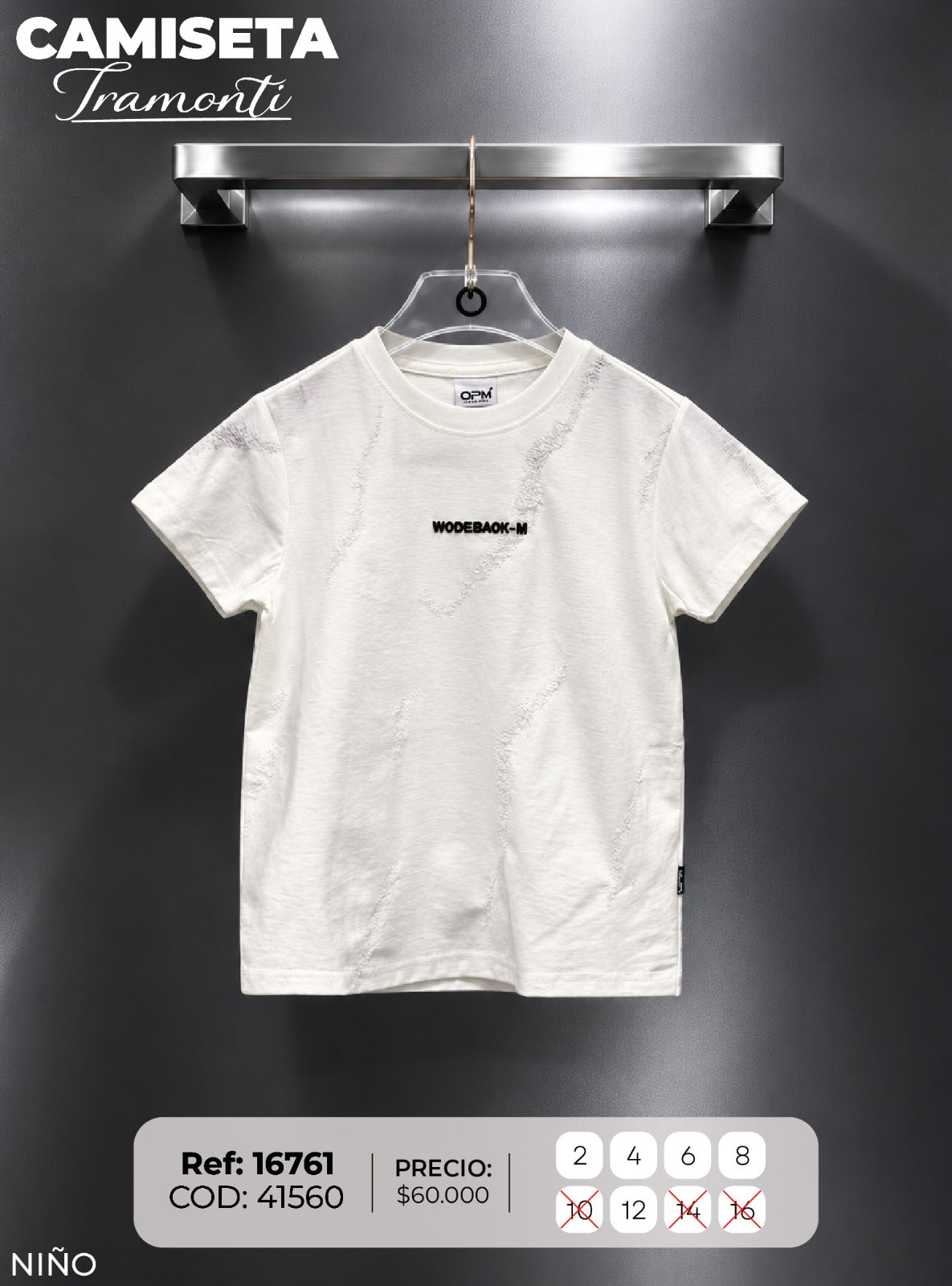 camiseta tramonti 1 niño