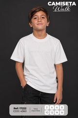 camiseta walk niño